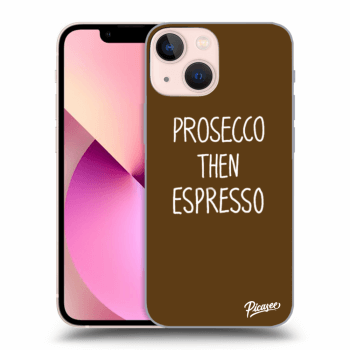 Picasee ULTIMATE CASE pro Apple iPhone 13 mini - Prosecco then espresso