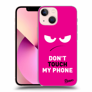 Picasee ULTIMATE CASE pro Apple iPhone 13 mini - Angry Eyes - Pink