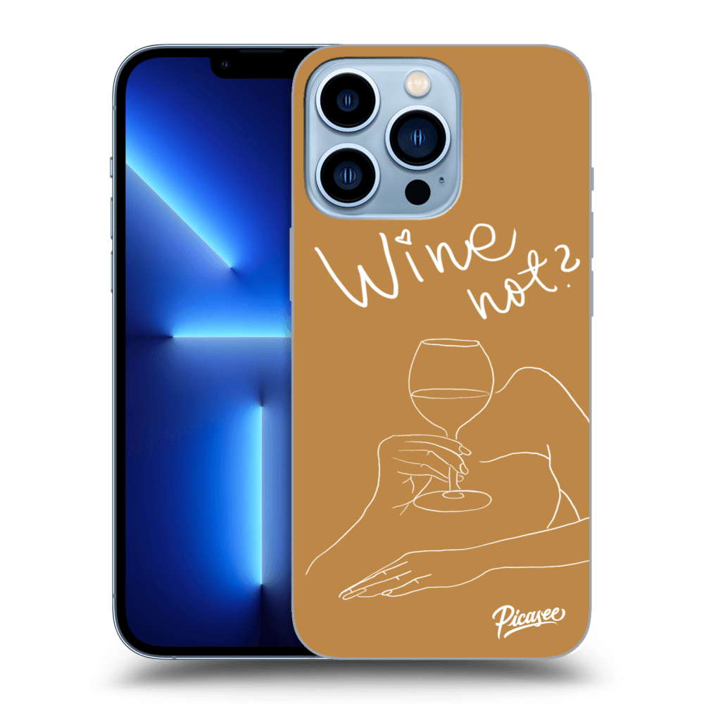 Picasee ULTIMATE CASE pro Apple iPhone 13 Pro - Wine not