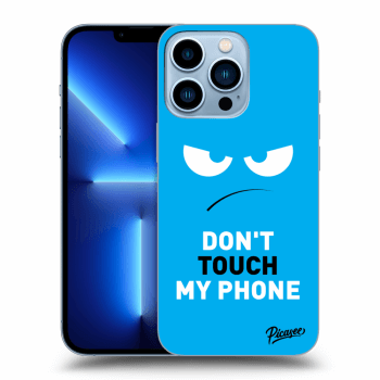 Etui na Apple iPhone 13 Pro - Angry Eyes - Blue