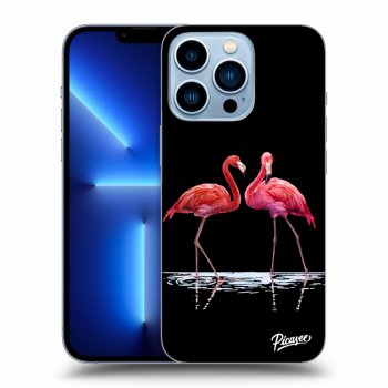 Etui na Apple iPhone 13 Pro - Flamingos couple