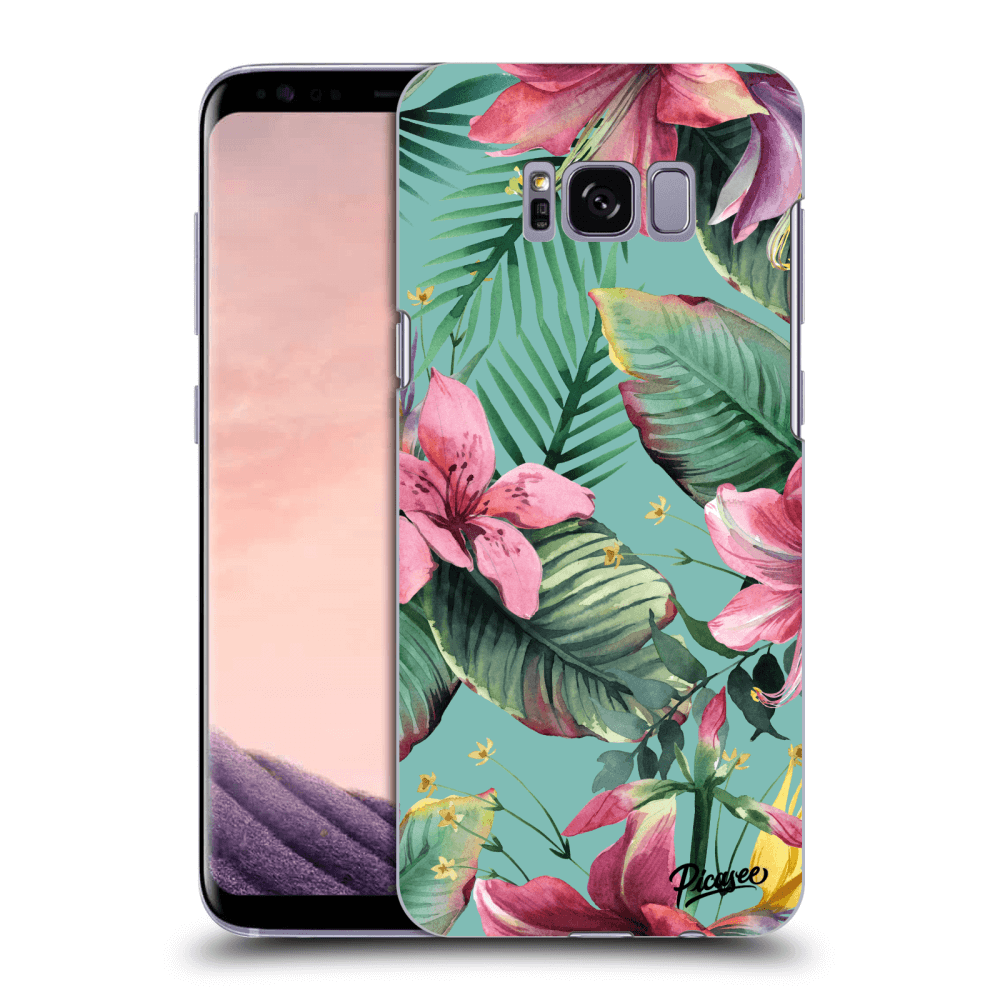 Picasee silikonowe przeźroczyste etui na Samsung Galaxy S8+ G955F - Hawaii