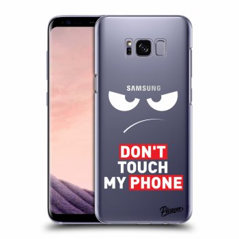 Etui na Samsung Galaxy S8+ G955F - Angry Eyes - Transparent