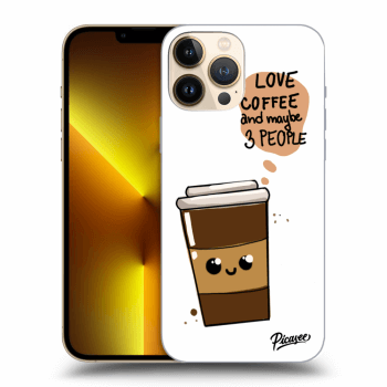 Etui na Apple iPhone 13 Pro Max - Cute coffee