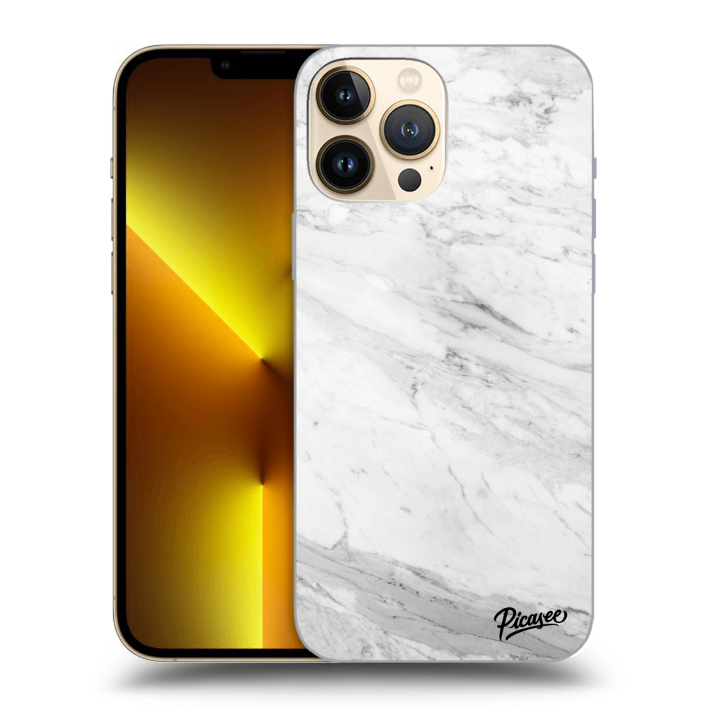 Picasee ULTIMATE CASE pro Apple iPhone 13 Pro Max - White marble