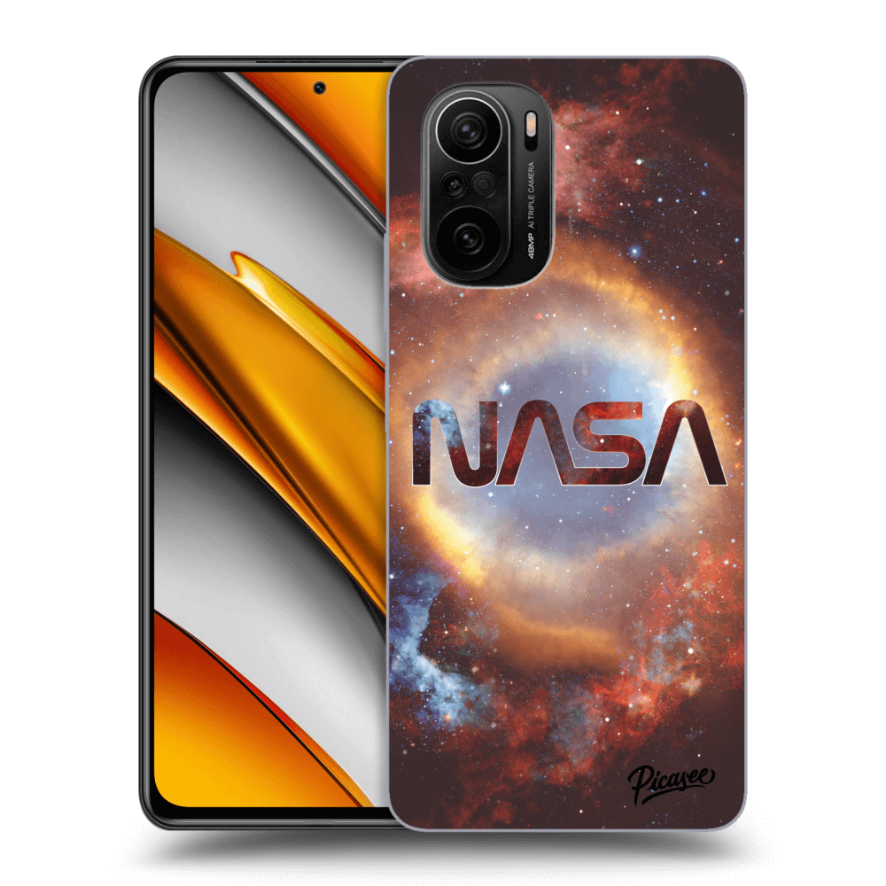 Picasee silikonowe przeźroczyste etui na Xiaomi Poco F3 - Nebula
