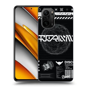 Etui na Xiaomi Poco F3 - BLACK DISCO