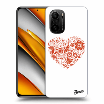 Etui na Xiaomi Poco F3 - Big heart