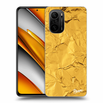 Etui na Xiaomi Poco F3 - Gold