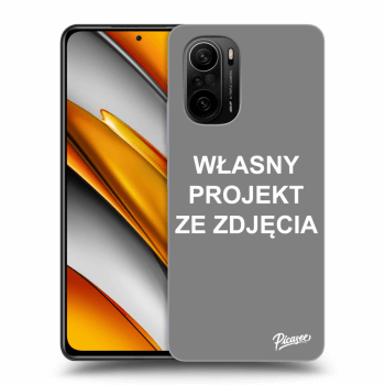 Etui na Xiaomi Poco F3 - Własny projekt ze zdjęcia