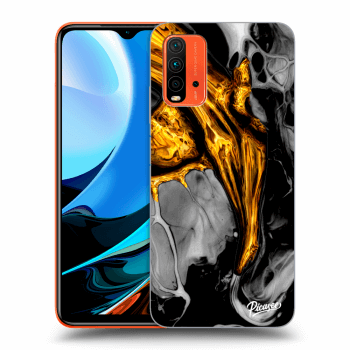 Etui na Xiaomi Redmi 9T - Black Gold