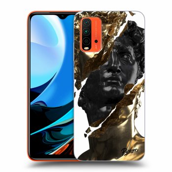 Etui na Xiaomi Redmi 9T - Gold - Black