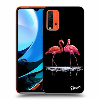 Etui na Xiaomi Redmi 9T - Flamingos couple