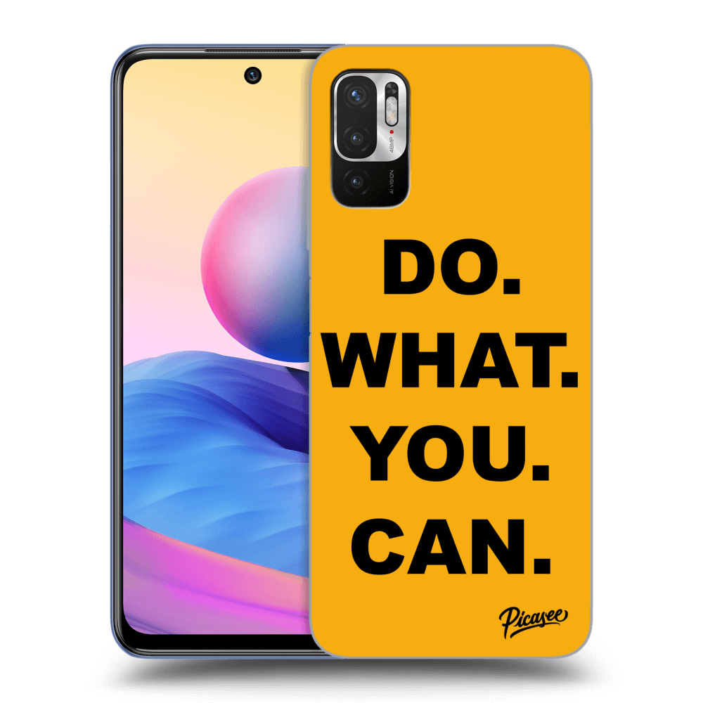 Picasee ULTIMATE CASE pro Xiaomi Redmi Note 10 5G - Do What You Can