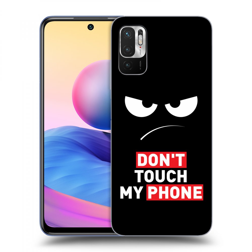 Picasee ULTIMATE CASE pro Xiaomi Redmi Note 10 5G - Angry Eyes - Transparent