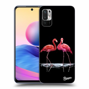 Picasee ULTIMATE CASE pro Xiaomi Redmi Note 10 5G - Flamingos couple