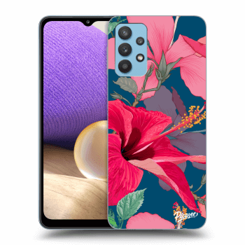 Etui na Samsung Galaxy A32 4G SM-A325F - Hibiscus