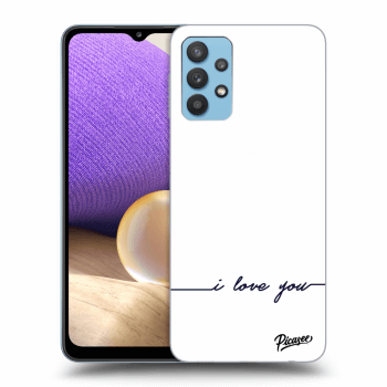 Etui na Samsung Galaxy A32 4G SM-A325F - I love you