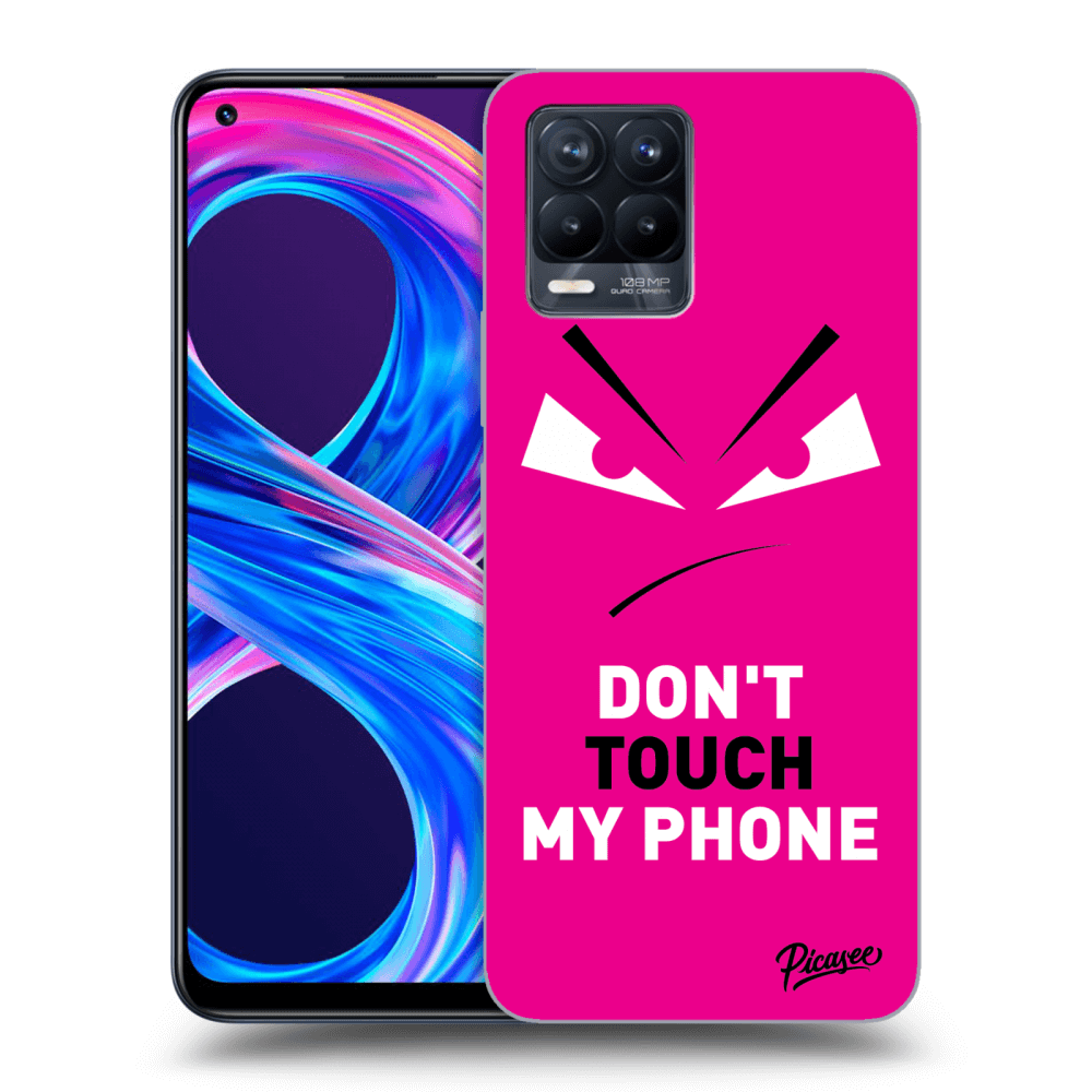 Picasee ULTIMATE CASE pro Realme 8 Pro - Evil Eye - Pink