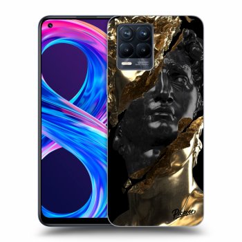 Etui na Realme 8 Pro - Gold - Black