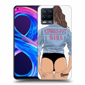 Etui na Realme 8 Pro - Crossfit girl - nickynellow