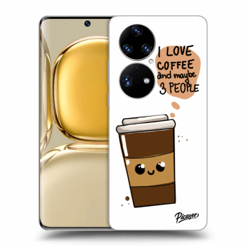 Etui na Huawei P50 - Cute coffee