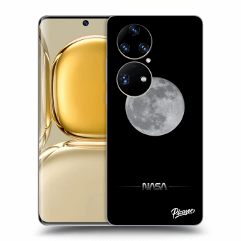 Picasee silikonowe przeźroczyste etui na Huawei P50 - Moon Minimal