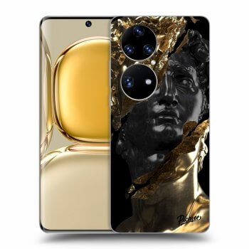 Etui na Huawei P50 - Gold - Black