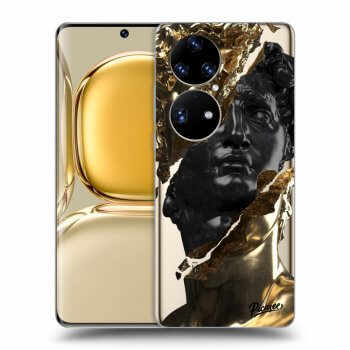 Etui na Huawei P50 - Gold - Black