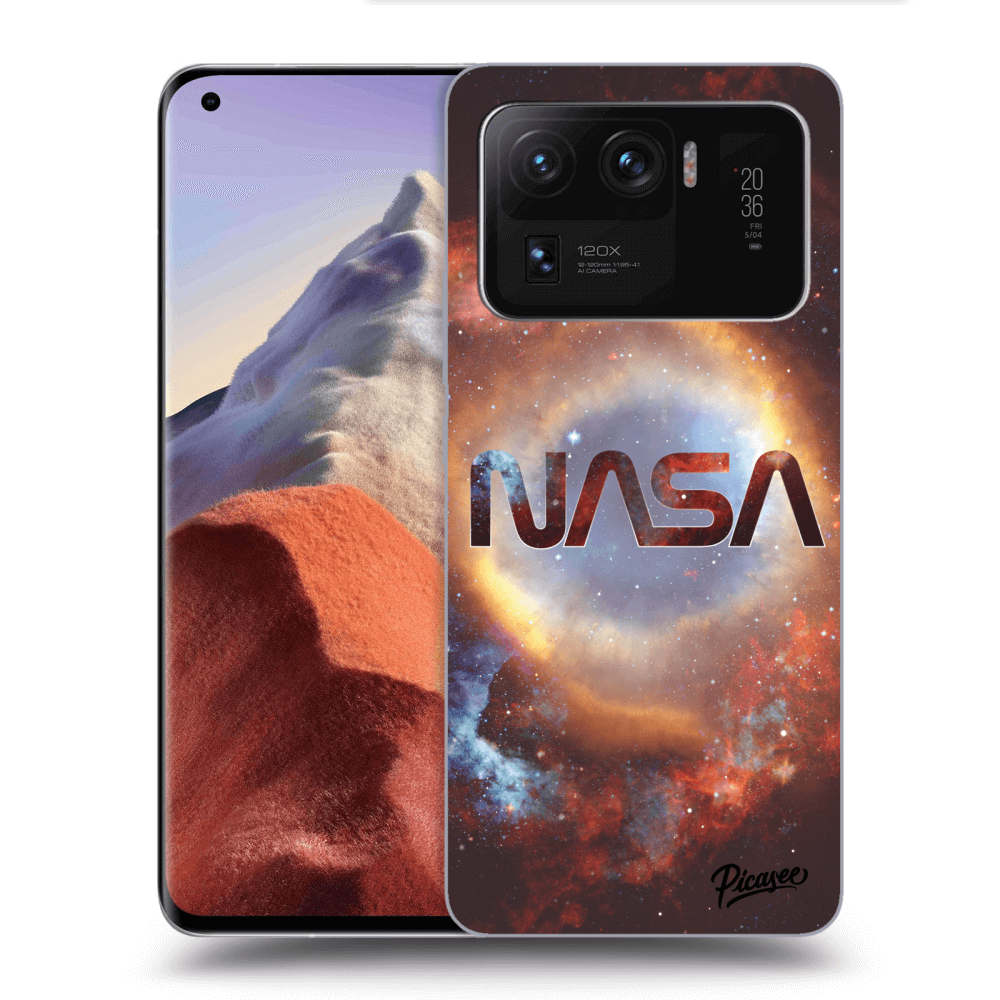Picasee silikonowe czarne etui na Xiaomi Mi 11 Ultra - Nebula