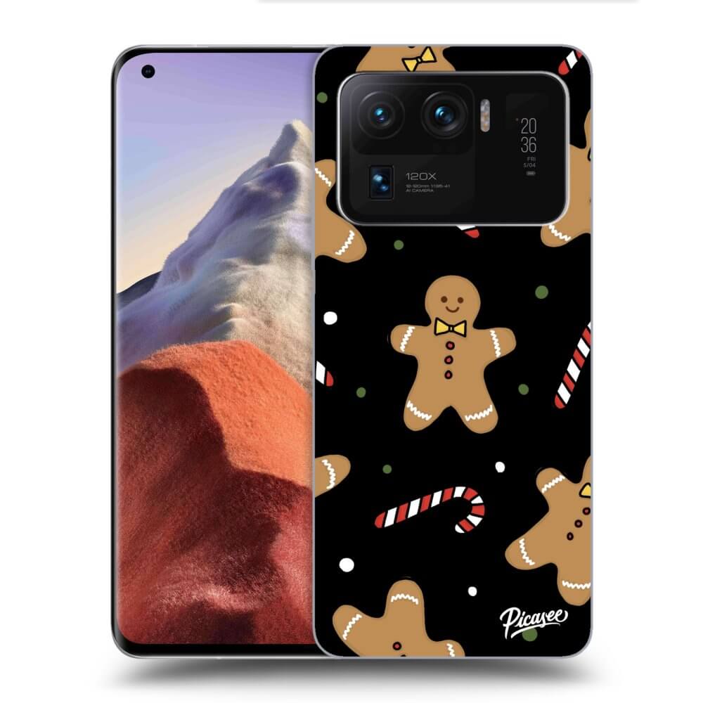Picasee silikonowe czarne etui na Xiaomi Mi 11 Ultra - Gingerbread