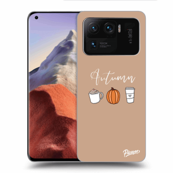 Picasee silikonowe czarne etui na Xiaomi Mi 11 Ultra - Autumn