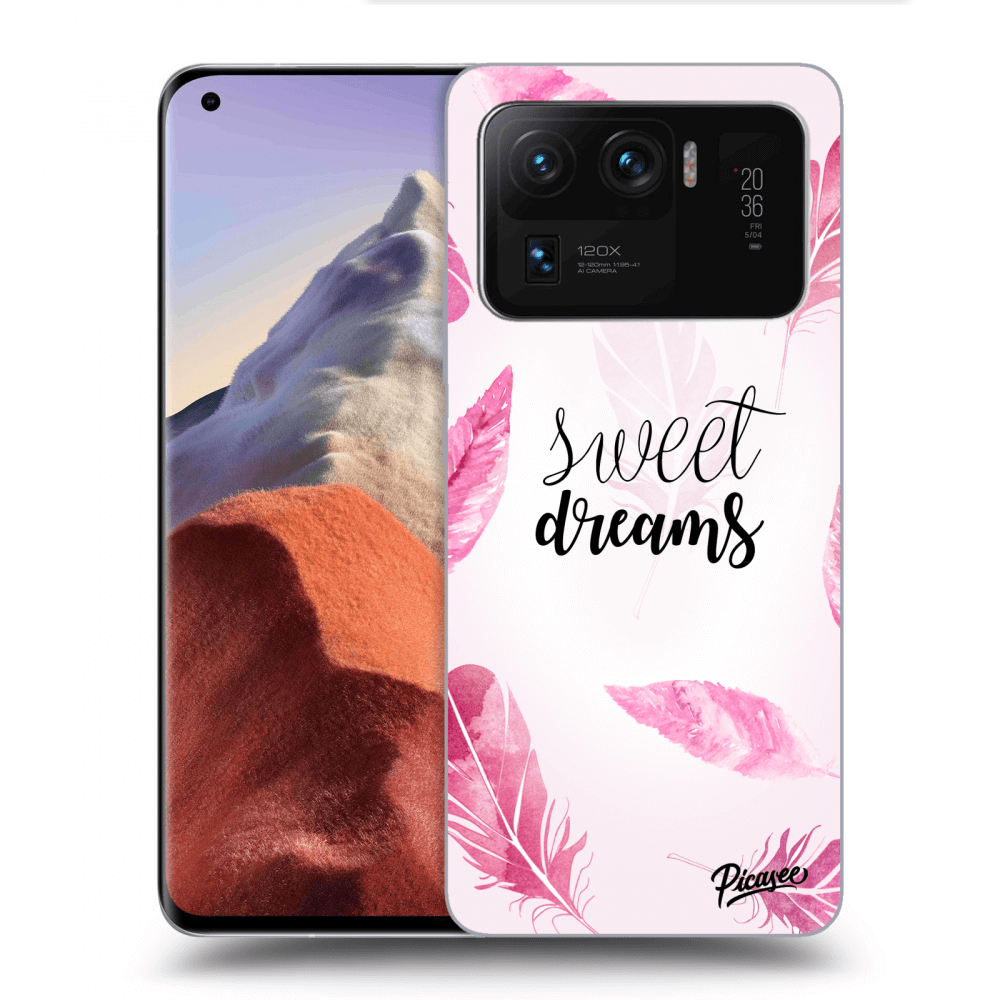 Picasee silikonowe czarne etui na Xiaomi Mi 11 Ultra - Sweet dreams