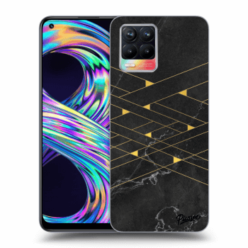 Etui na Realme 8 4G - Gold Minimal