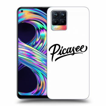 Etui na Realme 8 4G - Picasee - old logo - black