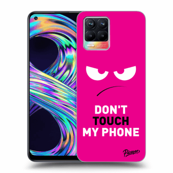 Picasee ULTIMATE CASE pro Realme 8 4G - Angry Eyes - Pink