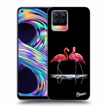 Etui na Realme 8 4G - Flamingos couple