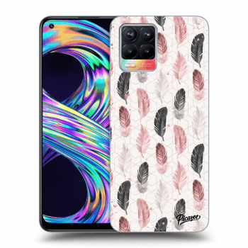 Picasee ULTIMATE CASE pro Realme 8 4G - Feather 2
