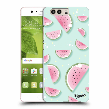 Picasee silikonowe przeźroczyste etui na Huawei P10 - Watermelon 2