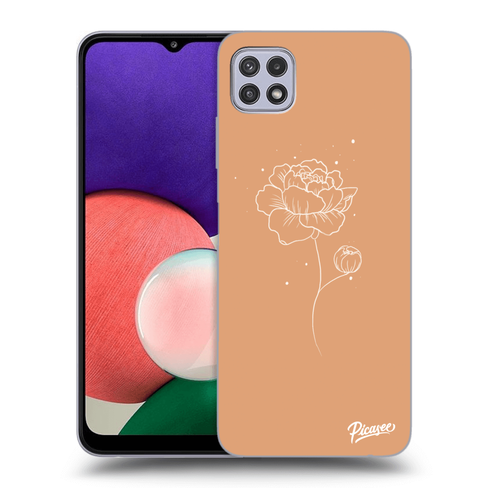 Picasee ULTIMATE CASE pro Samsung Galaxy A22 A226B 5G - Peonies