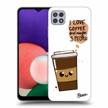 Etui na Samsung Galaxy A22 5G A226B - Cute coffee