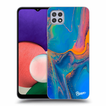 Picasee ULTIMATE CASE pro Samsung Galaxy A22 A226B 5G - Rainbow
