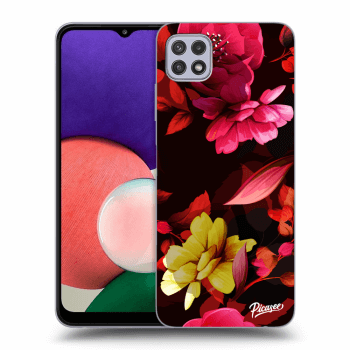 Etui na Samsung Galaxy A22 5G A226B - Dark Peonny