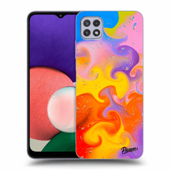 Etui na Samsung Galaxy A22 5G A226B - Bubbles