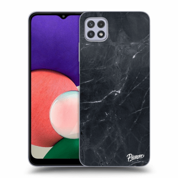 Etui na Samsung Galaxy A22 5G A226B - Black marble