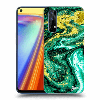 Etui na Realme 7 - Green Gold