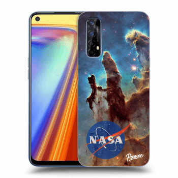 Picasee silikonowe przeźroczyste etui na Realme 7 - Eagle Nebula