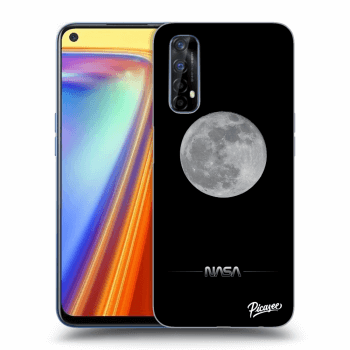 Picasee silikonowe przeźroczyste etui na Realme 7 - Moon Minimal