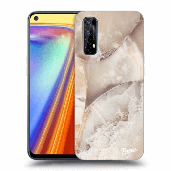 Etui na Realme 7 - Cream marble