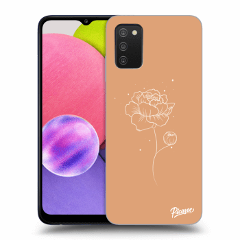 Etui na Samsung Galaxy A02s A025G - Peonies